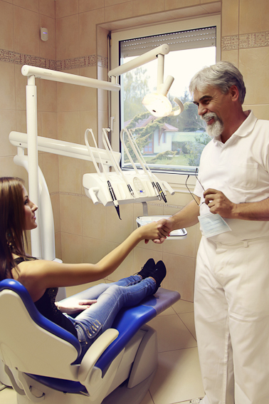 Dentist and his Patient - Low Prices and Top Quality in Hungary - Dental Tourism Hungary