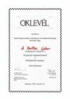 Dental Certificate - SEMADOS Implants Systeme - Dentistry in Hungary